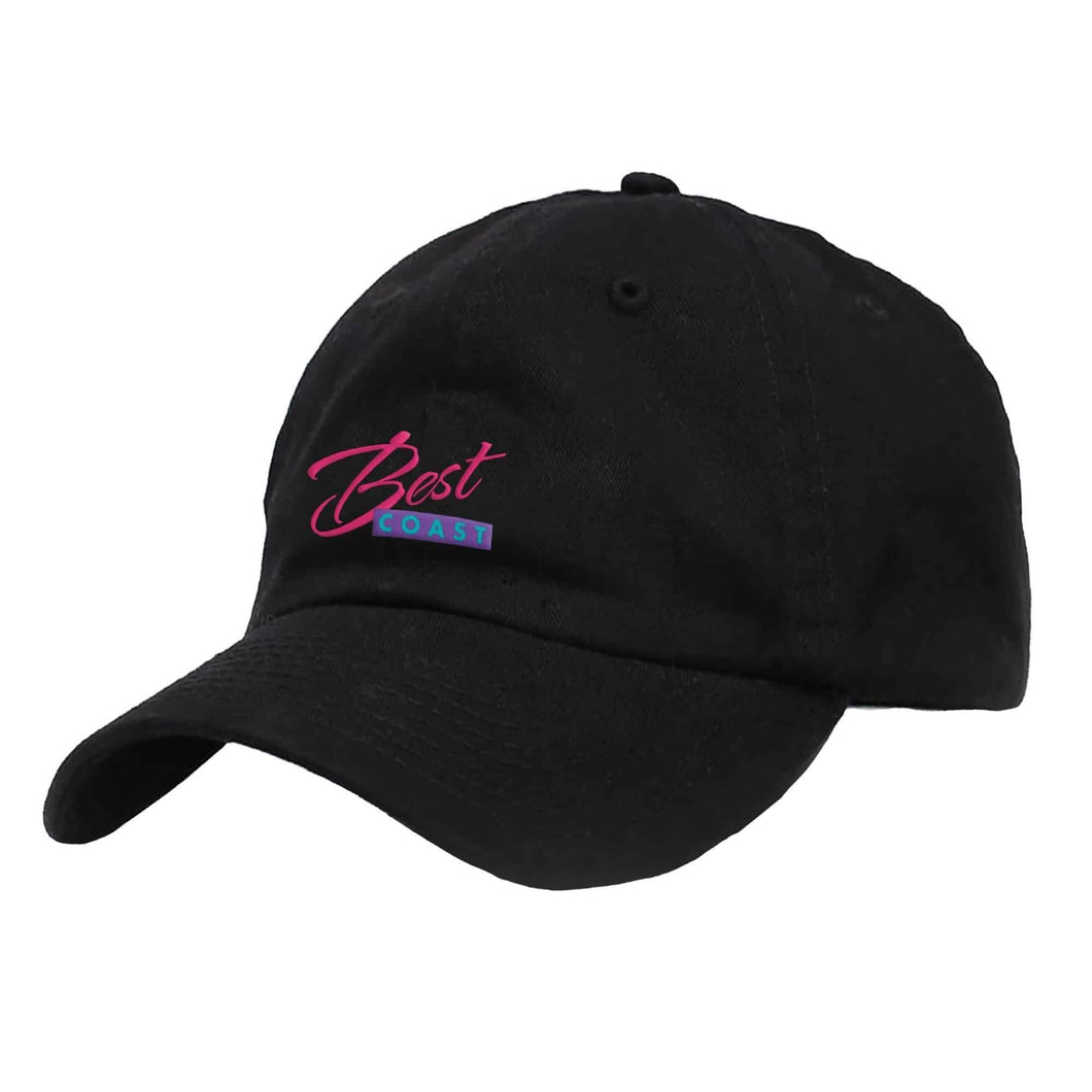 Best Coast Dad Hat - Black