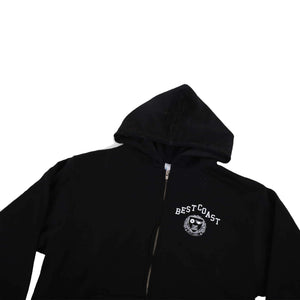 'Crest' Zip-Up Hoodie