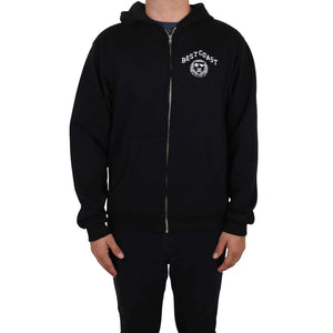 'Crest' Zip-Up Hoodie